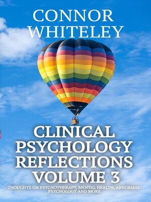 cover image of Clinical Psychology Reflections, Volume 3